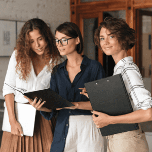 Women studying law