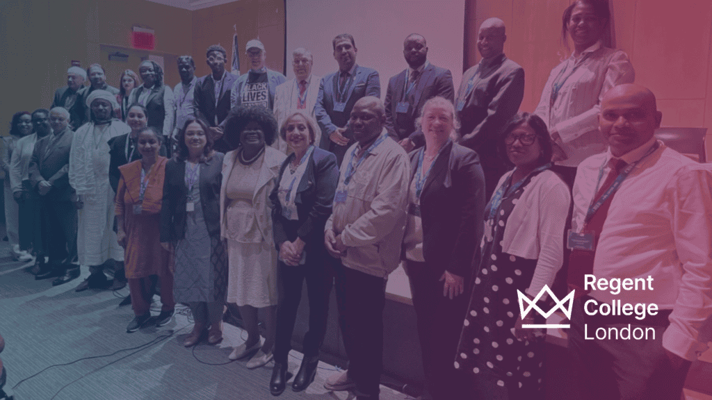 Regent College London academics and students attend ICBED conference 2024.