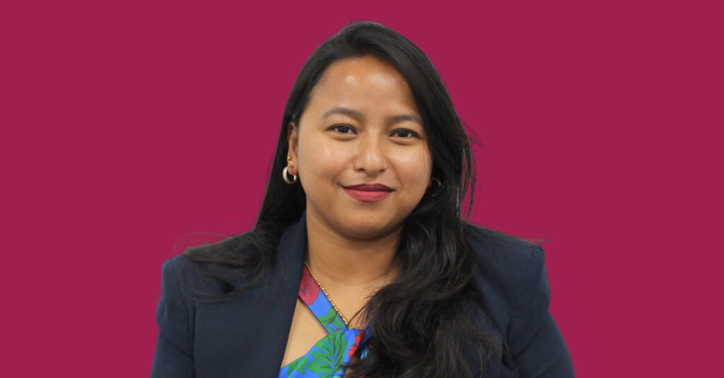 Dr Lasta Dangol, Programme Leader for Regent College London's postgraduate University of Greater Manchester programmes (Online MBA/MSc)